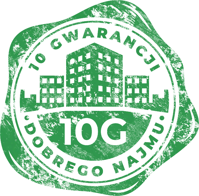 Pieczęć 10 Gwarancji Dobrego Najmu